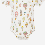 BODY ONESIE HOT AIR BALLONS COCJHABA MULTI ATELIER CHOUX KIDS 