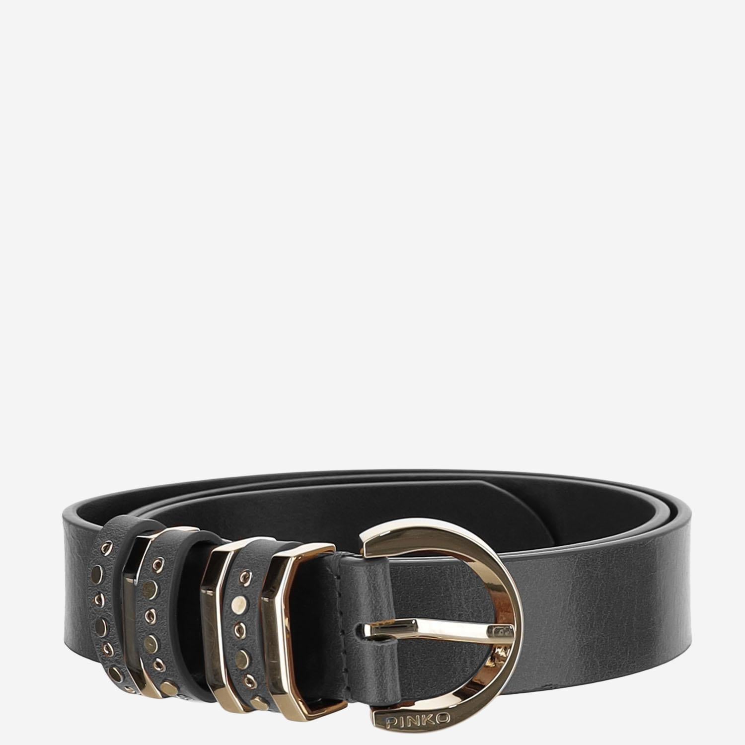CINTURA IN PELLE CON BORCHIE 106426 A2QKZ99L PINKO 