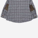 CAMICIA CONRAD CON MOTIVO A QUADRI 25W183 DARKBLUE 1+ IN THE FAMILY KIDS 