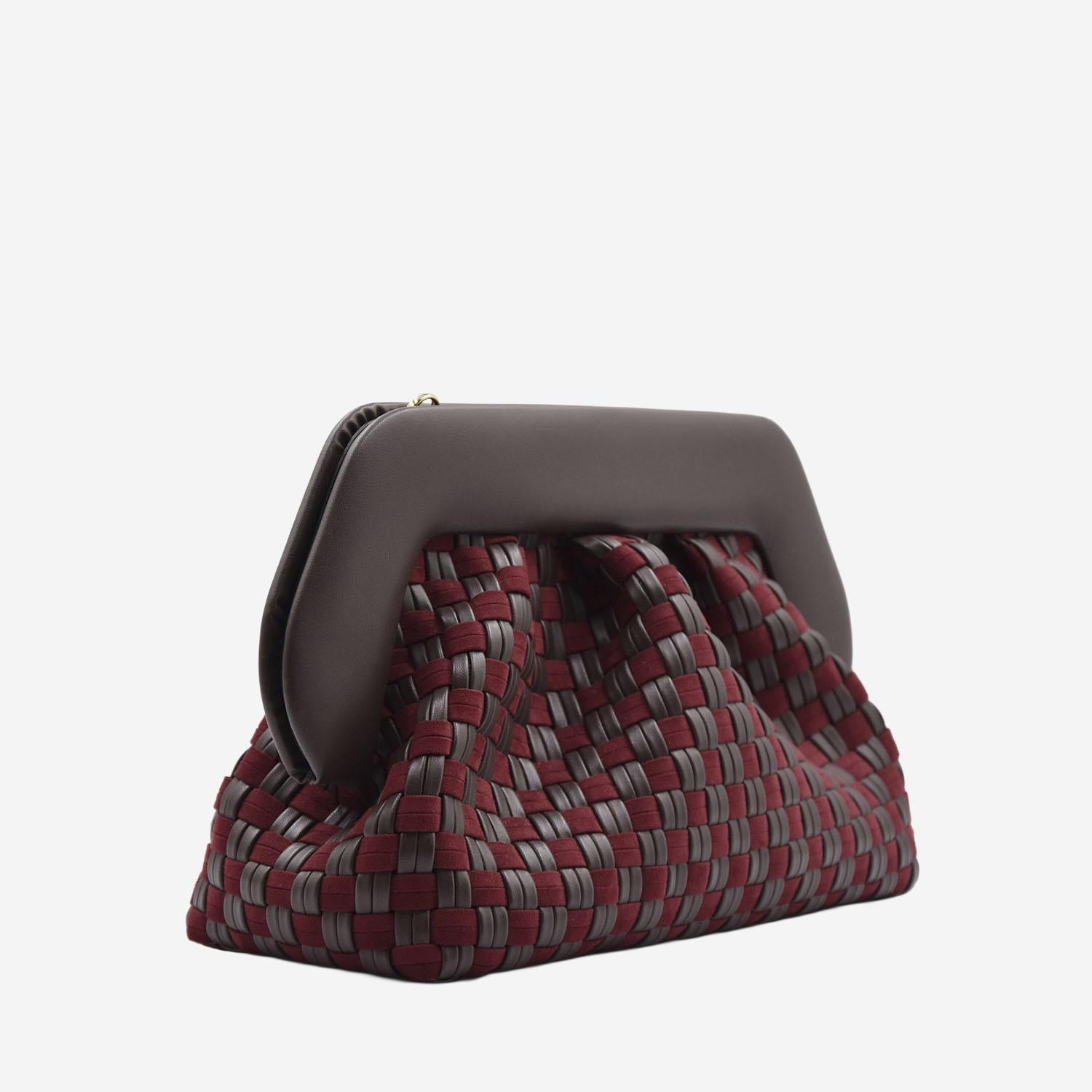 BORSA BIOS TRIM IN TESSUTO VEGANO TMFW25BMWSUE109 EBONY THE MOIRE 
