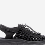 SANDALI UNEEK IN PELLE 1014099 BLACK KEEN 