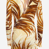 ABITO IN VISCOSA STRETCH CON STAMPA 80PAO957 JS560638 JUST CAVALLI 