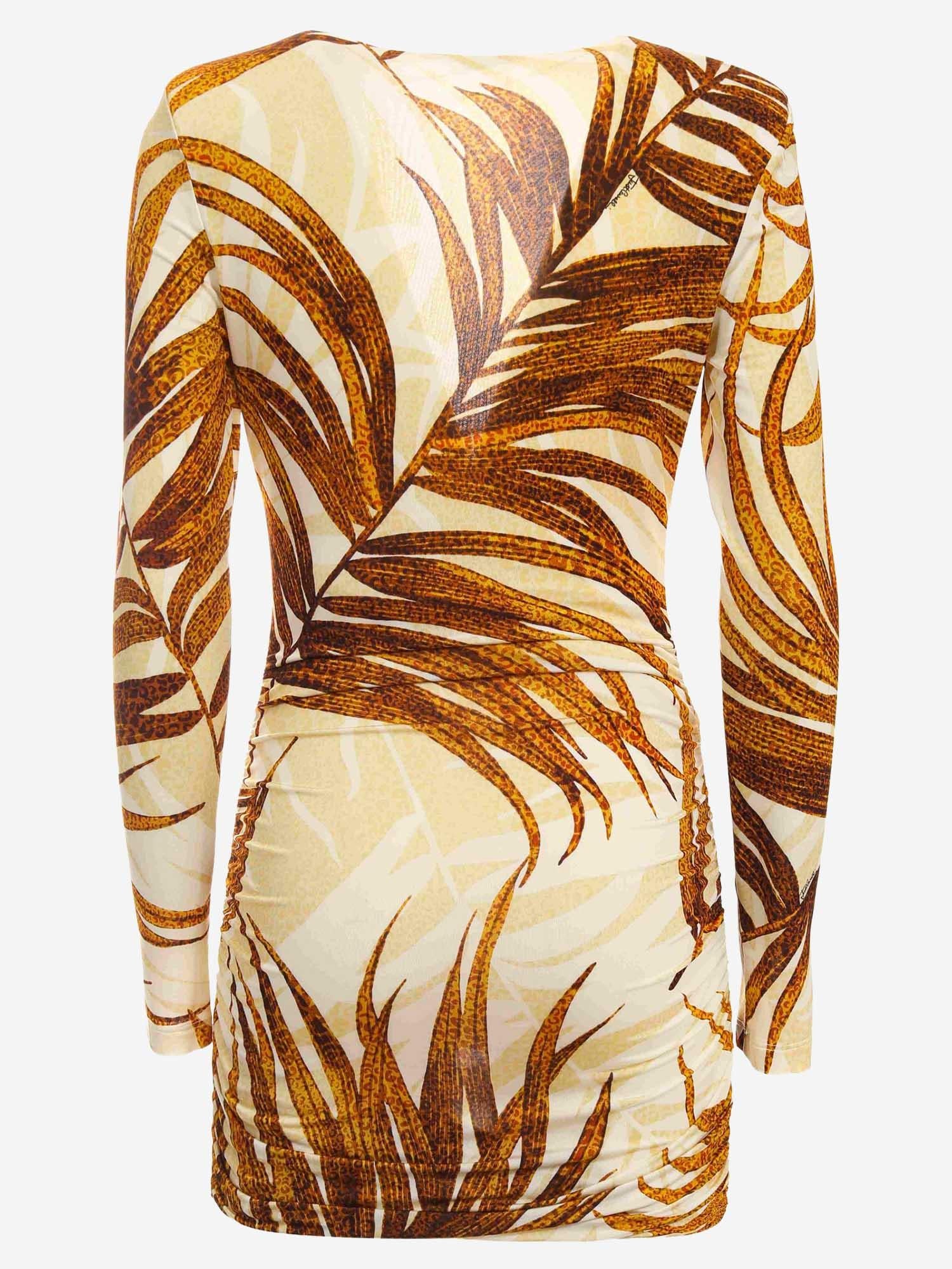 ABITO IN VISCOSA STRETCH CON STAMPA 80PAO957 JS560638 JUST CAVALLI 