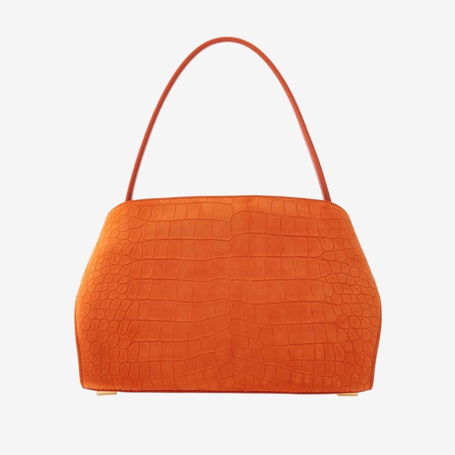 BORSA A SPALLA HUG SOFT IN SUEDE 219816 034 SALVATORE FERRAGAMO 