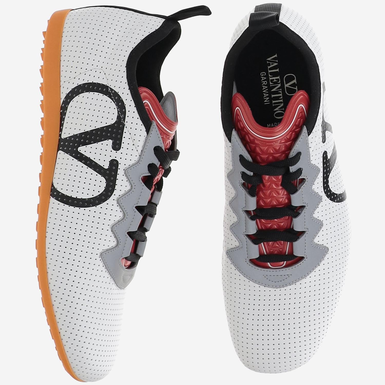 SNEAKERS CHROMATHON IN NAPPA TRAFORATA 6Y2S0J55XBM 9K0 VALENTINO GARAVANI 