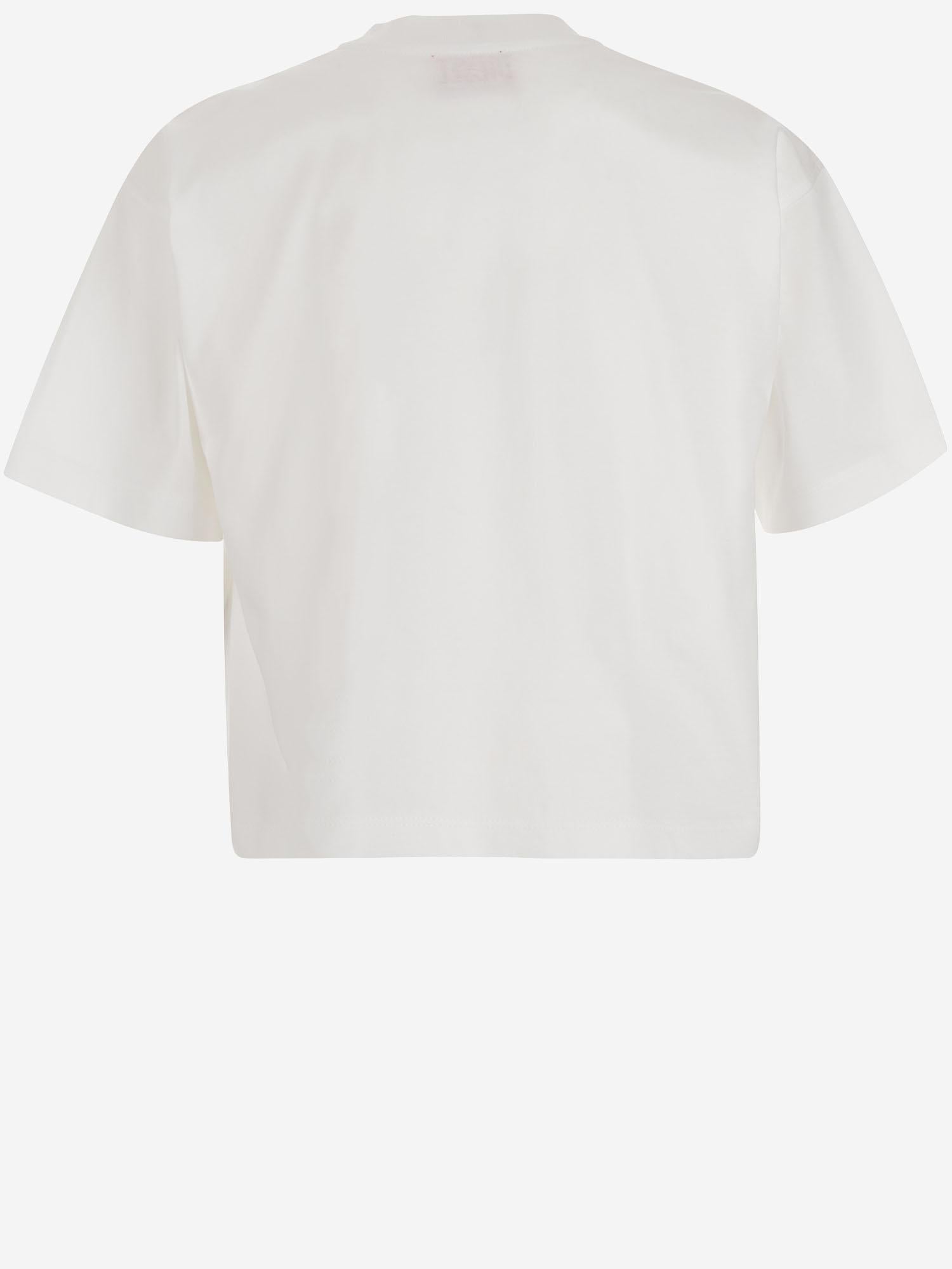 T-SHIRT TIXAN IN COTONE CON LOGO J02428 00YI9K100 DIESEL KIDS 