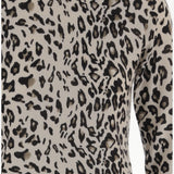 MAGLIONE IN LANA E CASHMERE STAMPA LEOPARDATA 25517642 909 ALLUDE 