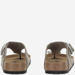 SANDALI GIZEH RIVET IN PELLE SCAMOCIATA 1029388 TAUPE BIRKENSTOCK 