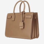 BORSA A MANO IN PELLE CON LOGO 421859 AACQ32725 SAINT LAURENT 