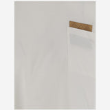 T-shirt corta in jersey di cotone 840748 V4N509071 BOTTEGA VENETA 
