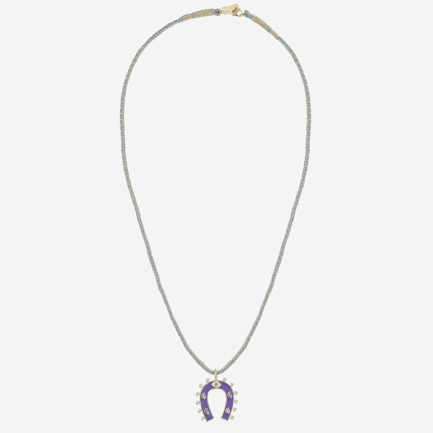 COLLANA MINI FERRO DI CAVALLO CO376 ORO MYA BAY 
