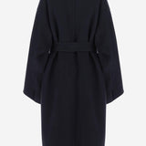 CAPPOTTO WRAP IN LANA E CASHMERE 6252K21002 MIDNIGHT CARVEN 