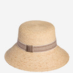 Cappello bucket in rafia con logo 5HC245 2IH4F0C4Z MIU MIU 