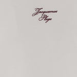 T-SHIRT IN COTONE CON LOGO TSU00320AJ00285 1NG JACQUEMUS 