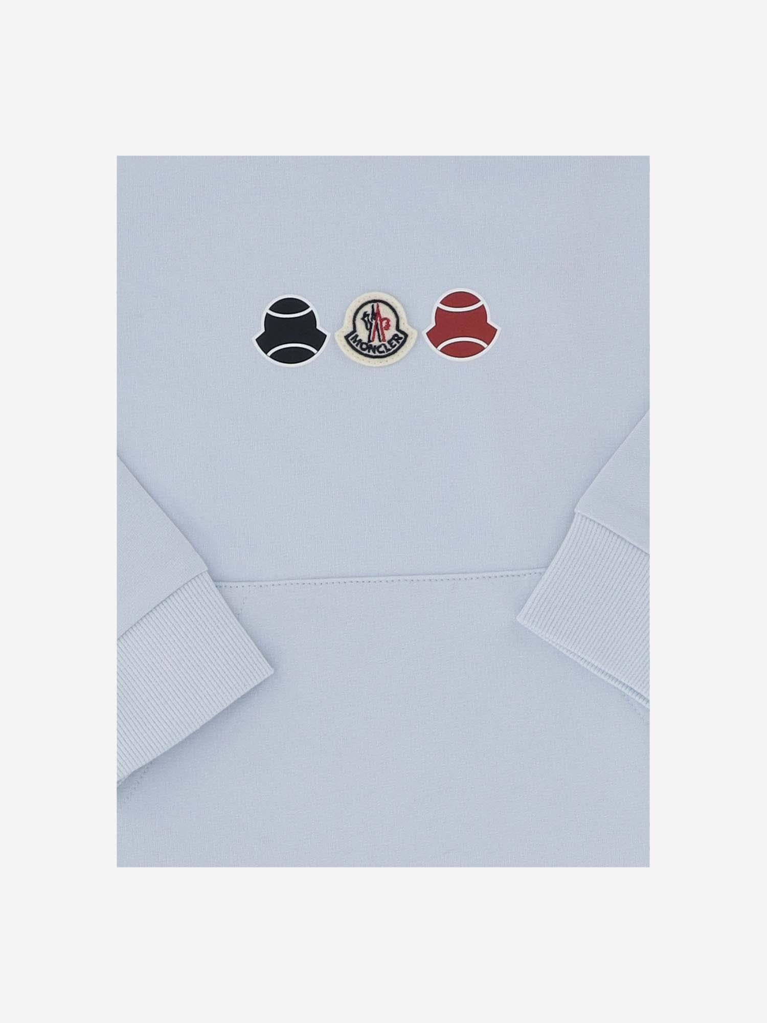 SET DI TUTA CON LOGO TENNIS 8M00009809AC 70C MONCLER ENFANTS 