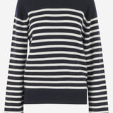 MAGLIONE VIOLA IN CASHMERE STRETCH 9305648K648 467 KHAITE 