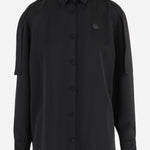 CAMICIA IN NYLON CON LOGO 2F00002M6521 999 MONCLER 