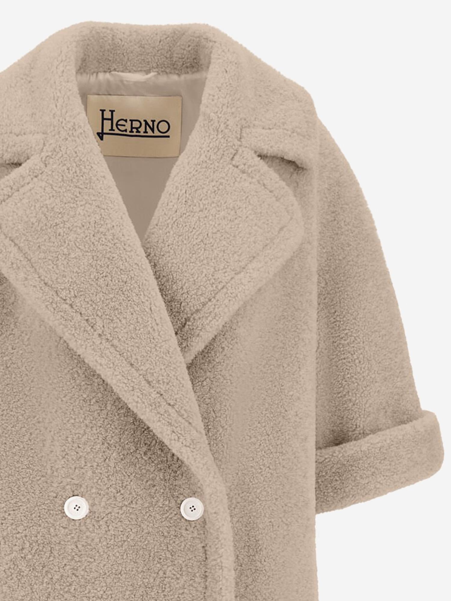 CAPPOTTO IN SHEARLING GC000492D 127351983 HERNO 