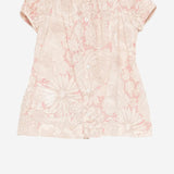 SET DA DUE PEZZI LUCIE IN COTONE CON MOTIVO FLOREALE S06XDRW00020 522 BONPOINT KIDS 