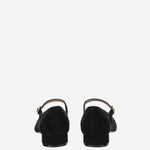 BALLERINE IN PELLE SCAMOSCIATA MARRY2 001NERONEROAMARETTI SALVATORE FERRAGAMO 