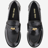 MOCASSINI IN PELLE 5D506E 070F0002 MIU MIU 