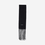 Sciarpa con frangia lunga in misto lana AC1170238 999B PATOU 