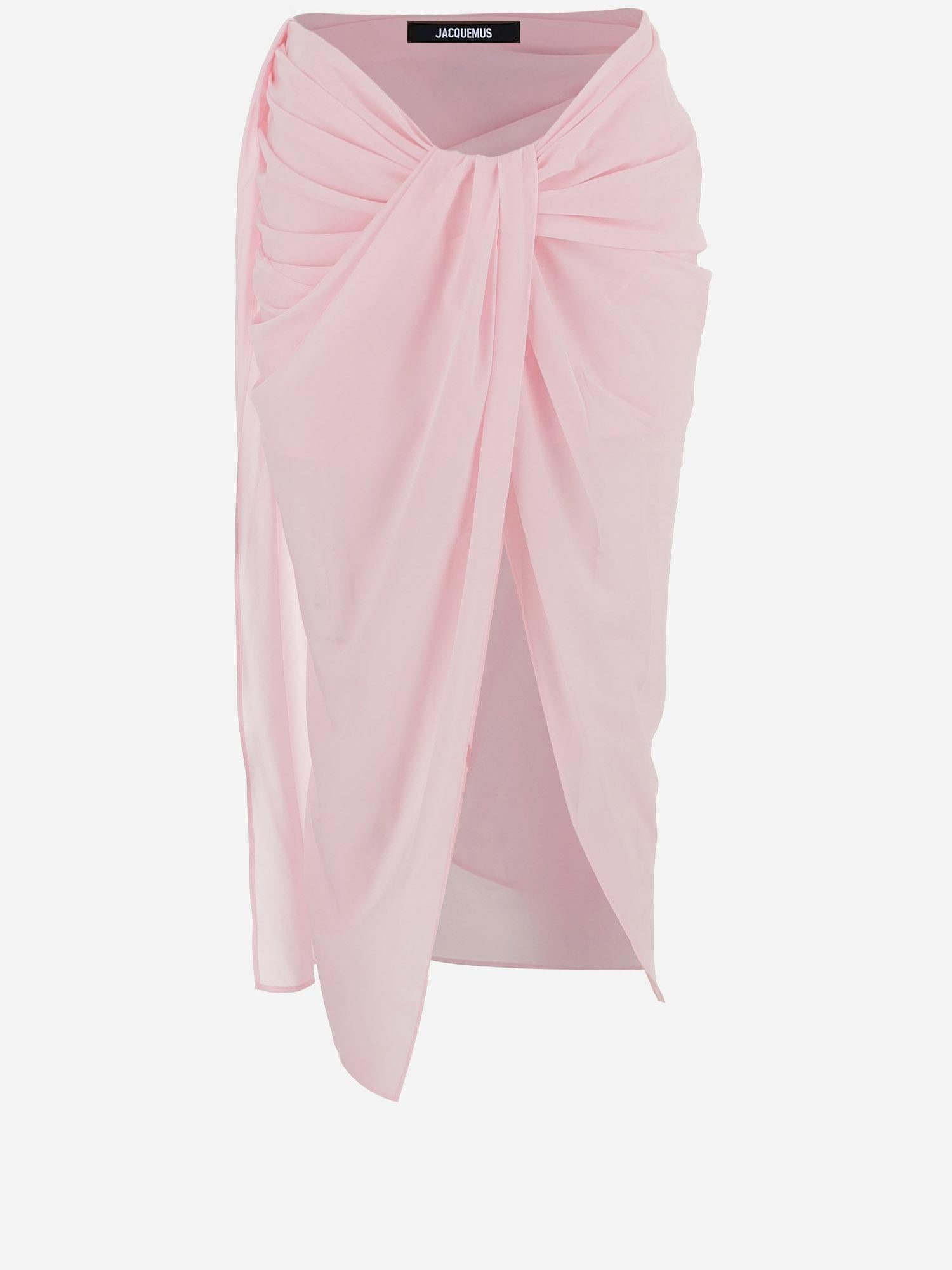 GONNA PAREO IN TESSUTO STRETCH SKW00084BW00565 410 JACQUEMUS 