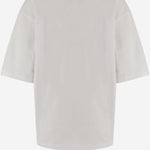 T-SHIRT IN COTONE CON LOGO TSU00321AJ00285 1NH JACQUEMUS 