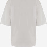 T-SHIRT IN COTONE CON LOGO TSU00321AJ00285 1NH JACQUEMUS 