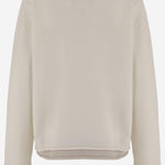 MAGLIONE IN CASHMERE CON BORDI A CONTRASTO KNJP24243 315 ARCH4 