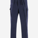 PANTALONI CARGO IN LINO 710958608 002 POLO RALPH LAUREN 
