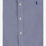 CAMICIA IN COTONE STRETCH CON MOTIVO A QUADRI 710929347 019 POLO RALPH LAUREN 