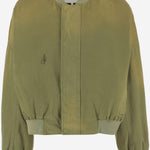 GIACCA BOMBER IN COTONE CON LOGO JK0382 PG1767595 JW ANDERSON 
