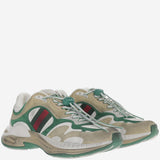 SNEAKERS IN PELLE CON DETTAGLIO WEB 853709 AAGGM9251 GUCCI 