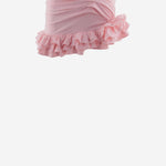 PANTALONI CORTI IN JERSEY TECNICO CON DRAPPEGGI SKW00680AW00096 430 JACQUEMUS 