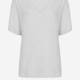 T-SHIRT LINDA IN COTONE E CASHMERE 181251015 100 KHAITE 