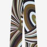 Pantaloni in viscosa stretch con stampa Iride 6HJT306H757 008 EMILIO PUCCI 