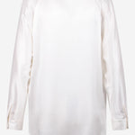 CAMICIA IN SETA CON SCOLLO A V VR84511926 137OWT VINCE 