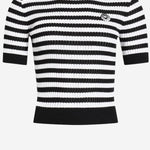 MAGLIA IN COTONE CON MOTIVO A RIGHE KN3428094 5961 PATOU 