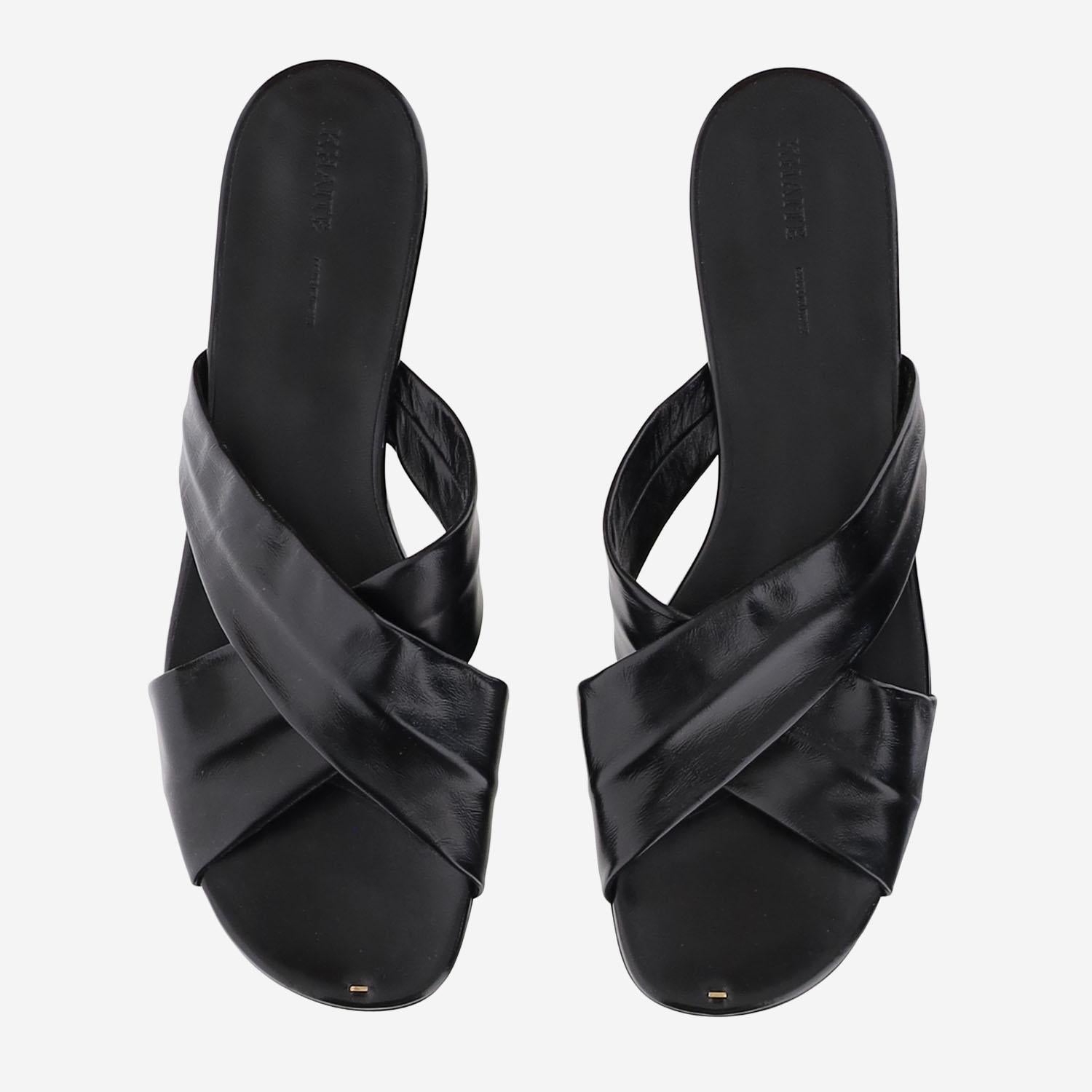 SANDALI LIRIA IN PELLE F3102987 200 KHAITE 