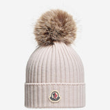 BERRETTO IN LANA CON PON PON 3B00007A9327 037 MONCLER ENFANTS 