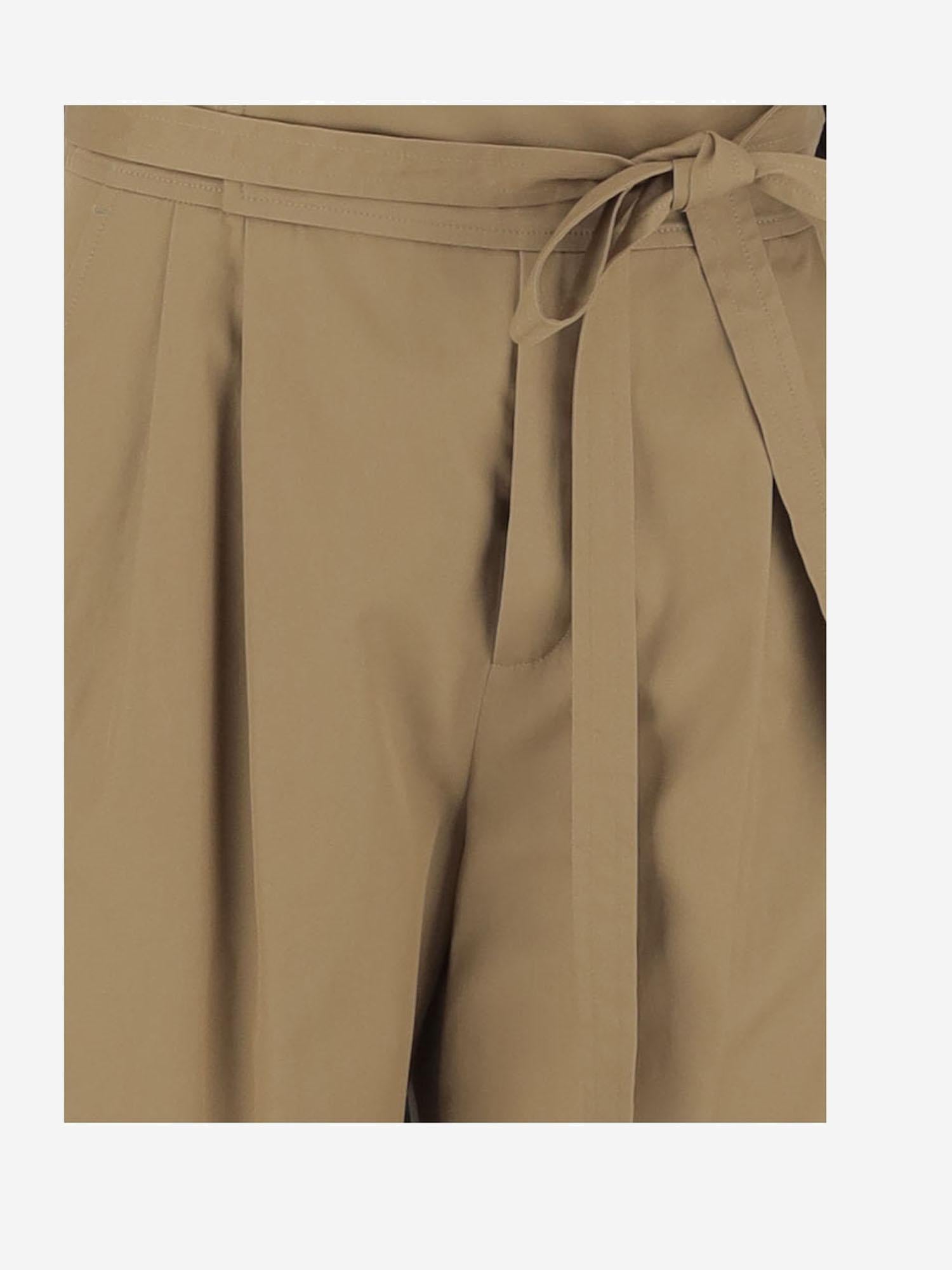 PANTALONI IN POPELINE DI COTONE 817341 YZ9BB2706 SAINT LAURENT 