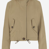 PARKA CORTO IN COTONE 8110901 FLAX BURBERRY 