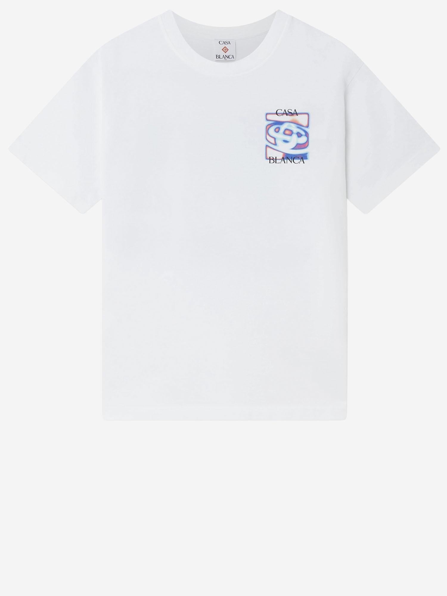 T-SHIRT IN COTONE CON LOGO MSP26JTS001 07 CASABLANCA 