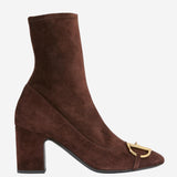 STIVALETTI CON MEZZO MORSETTO IN SUEDE 849549 AAFMU2344 GUCCI 