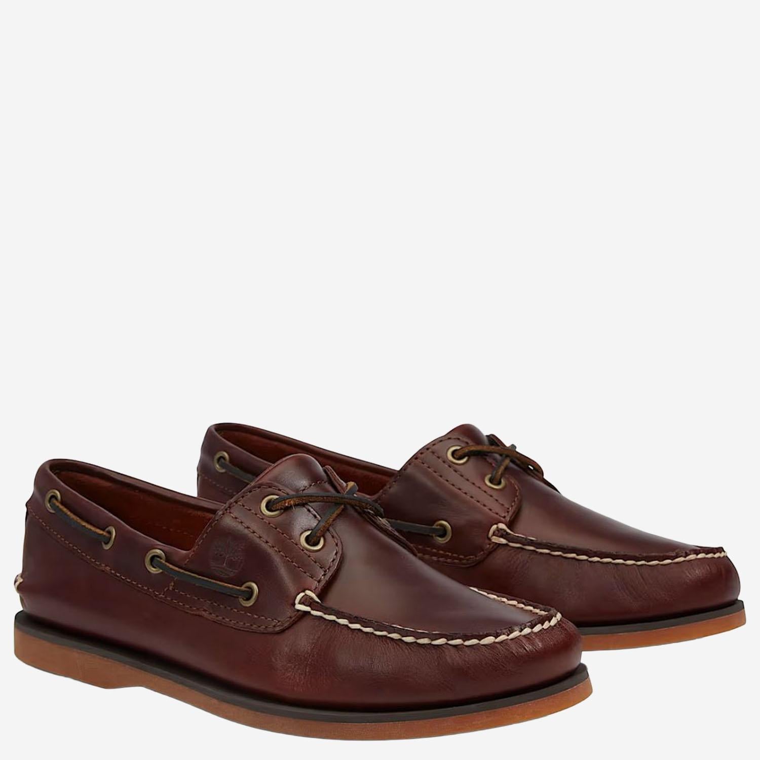 MOCASSINI CLASSIC BOAT IN PELLE TB025077 2141 TIMBERLAND 