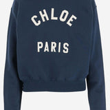 FELPA IN COTONE CON LOGO CH24AJH12192 4C6 CHLOE 