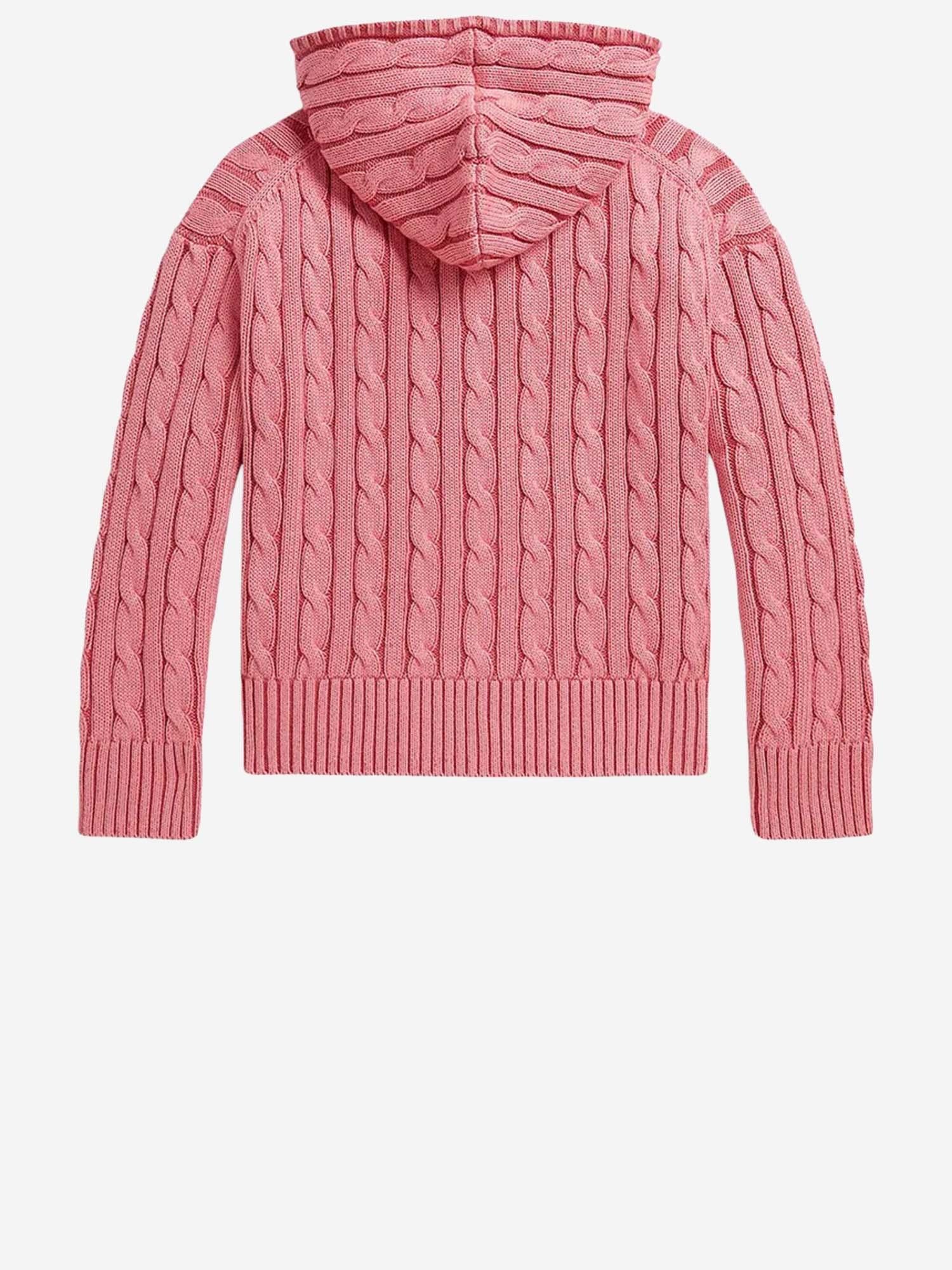 FELPA IN COTONE CON LOGO 313A11275 001 POLO RALPH LAUREN KIDS 