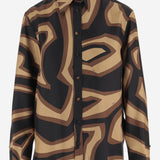 CAMICIA IN SETA CON STAMPA LABIRINTO 5URJ09 5U741049 EMILIO PUCCI 