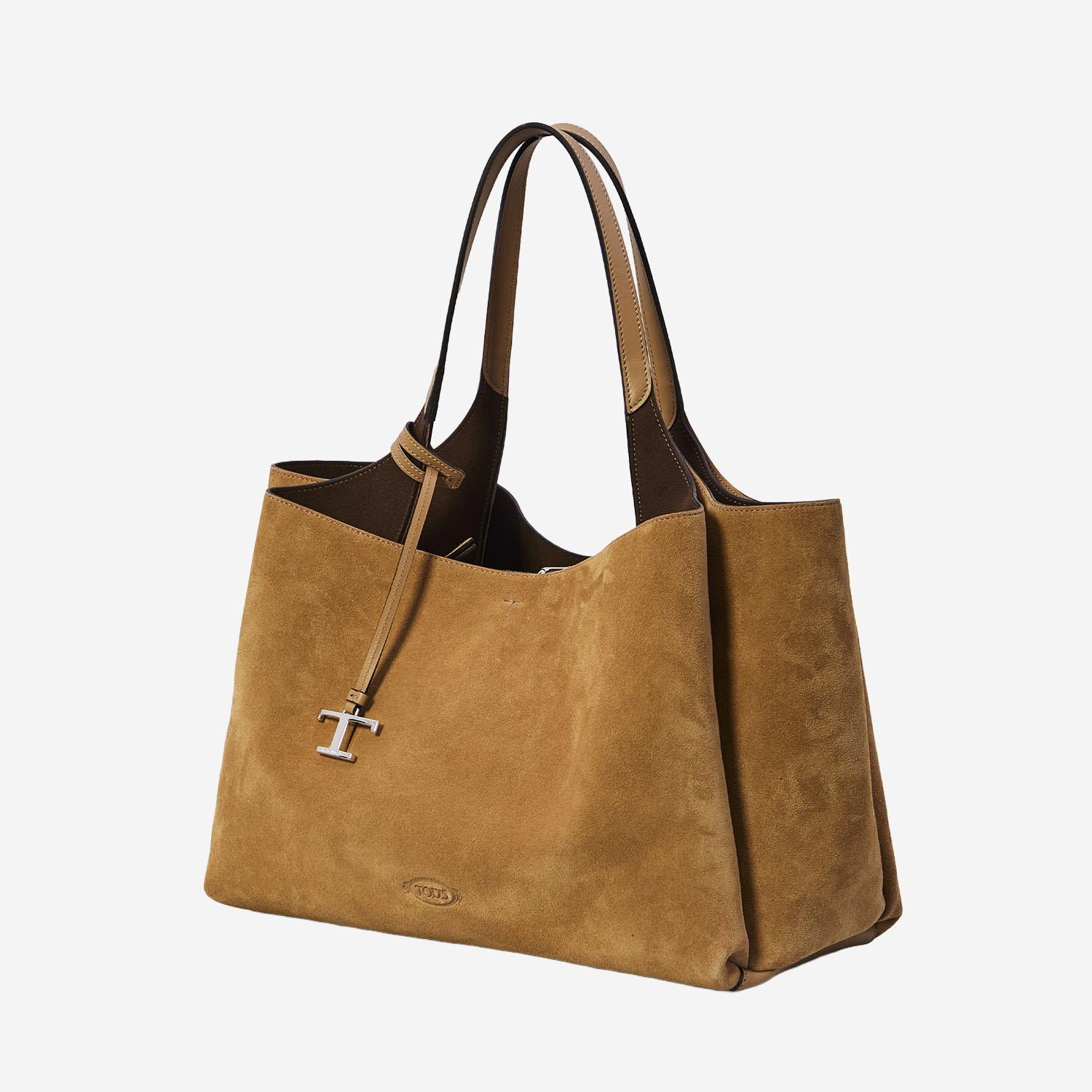 BORSA SHOPPING MEDIA IN PELLE SCAMOSCIATA XBWAPAF9300P3A 4L20 TODS 